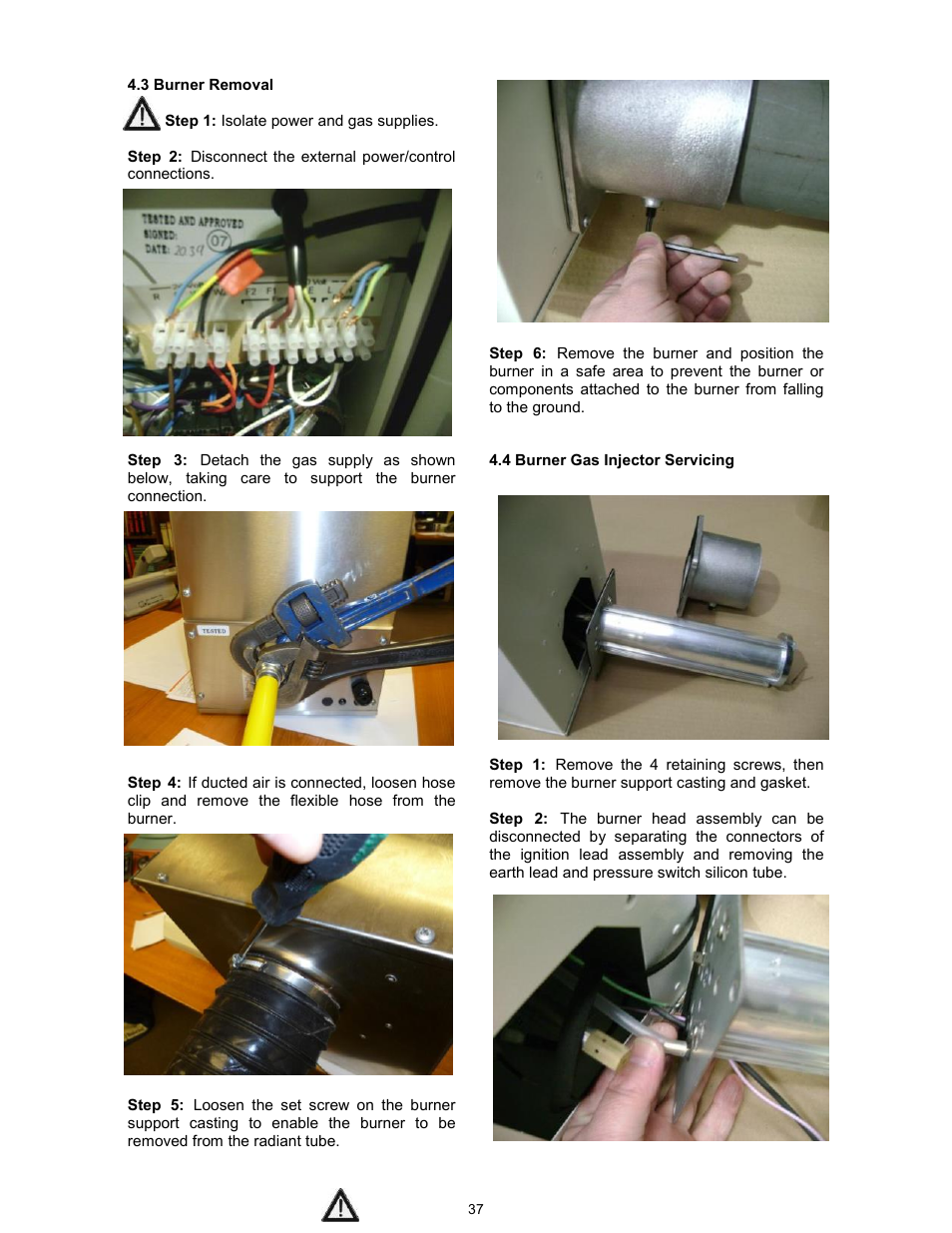 Reznor VCT Unit Installation Manual User Manual | Page 37 / 48