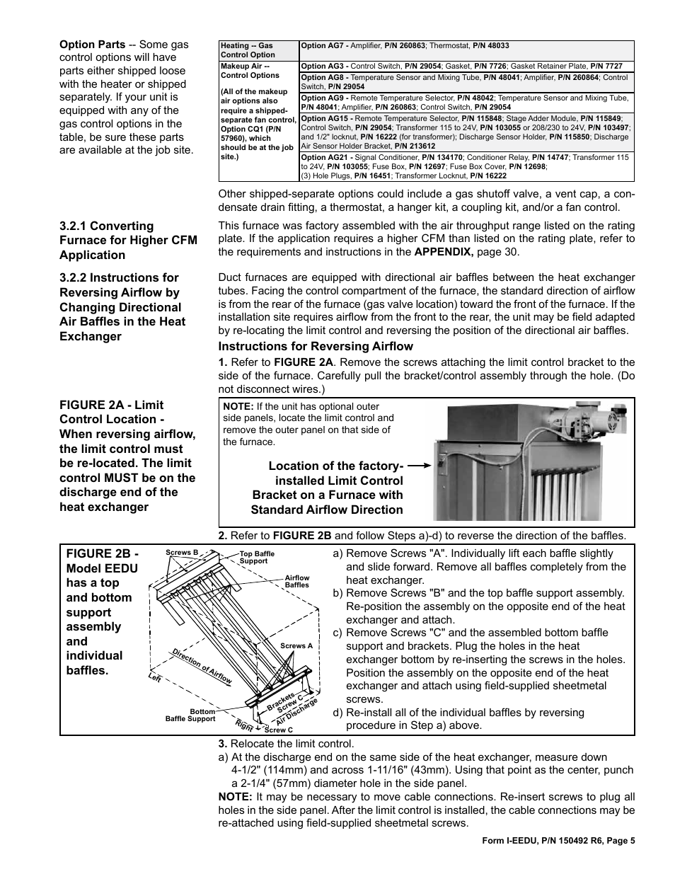 Reznor EEDU Unit Installation Manual User Manual | Page 5 / 32