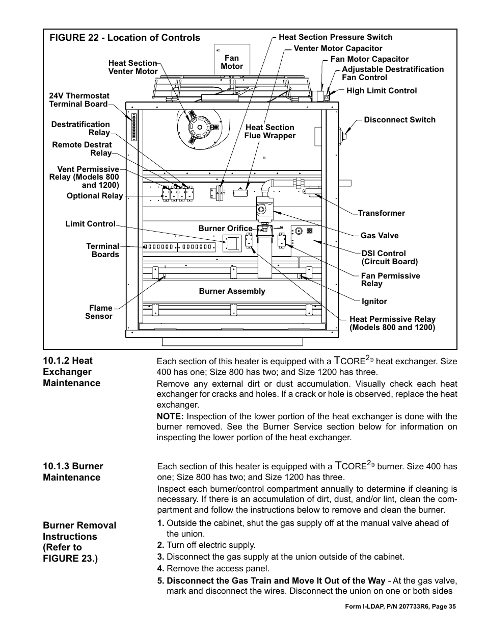 Reznor LDAP Unit Installation Manual User Manual | Page 35 / 44