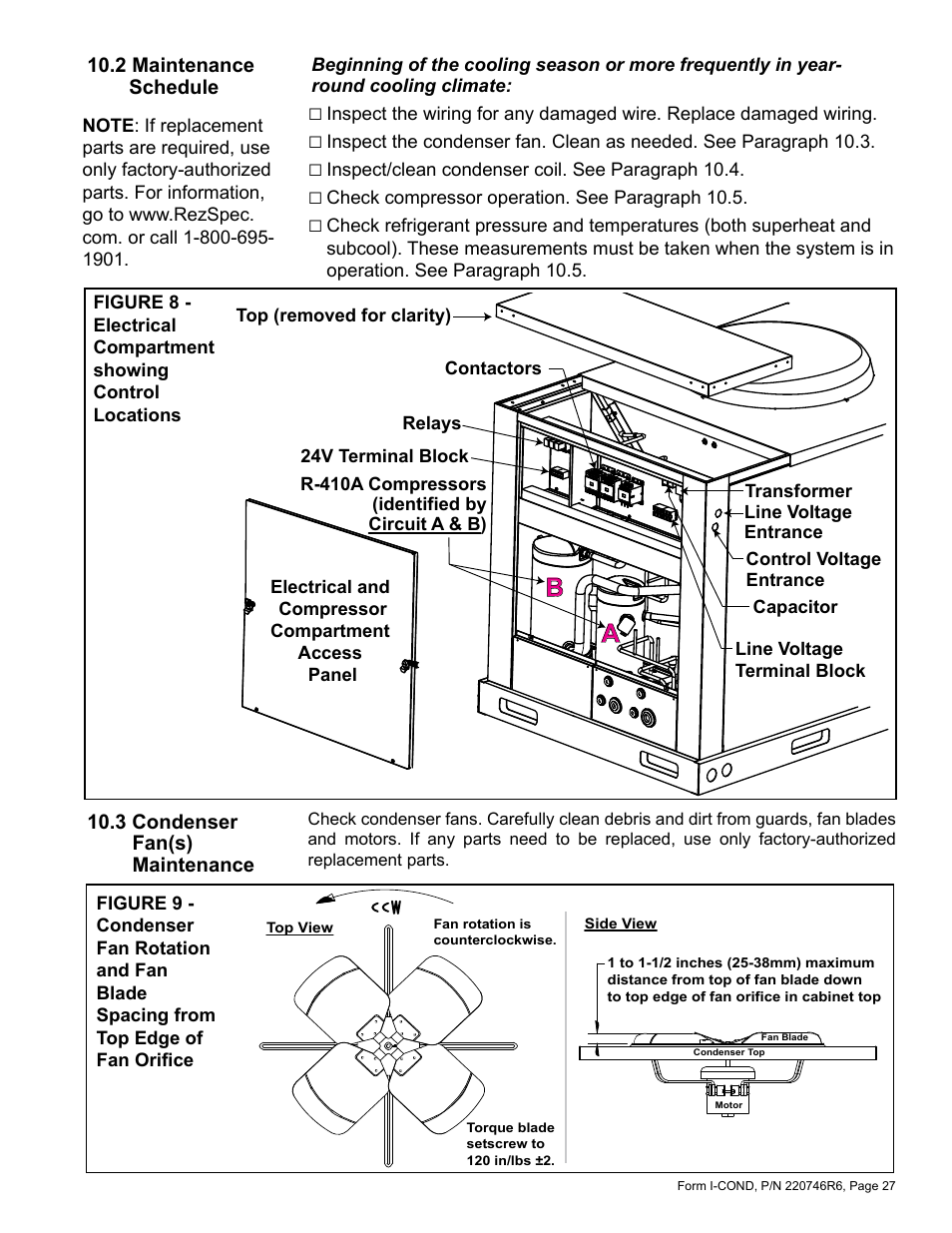Reznor MASA Unit Installation Manual User Manual | Page 27 / 40