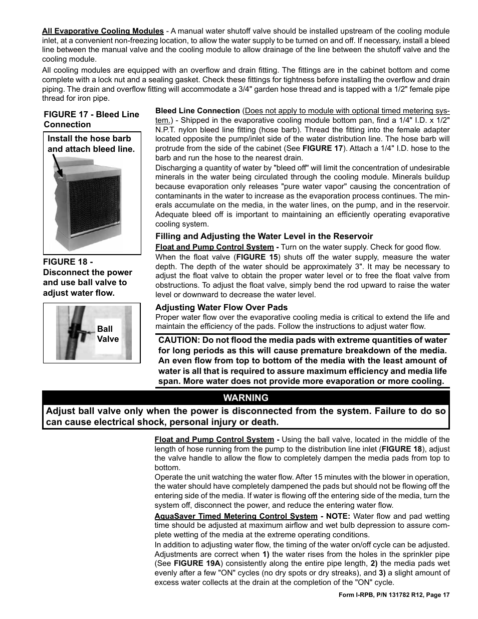 Reznor RPB Unit Installation Manual User Manual | Page 17 / 40