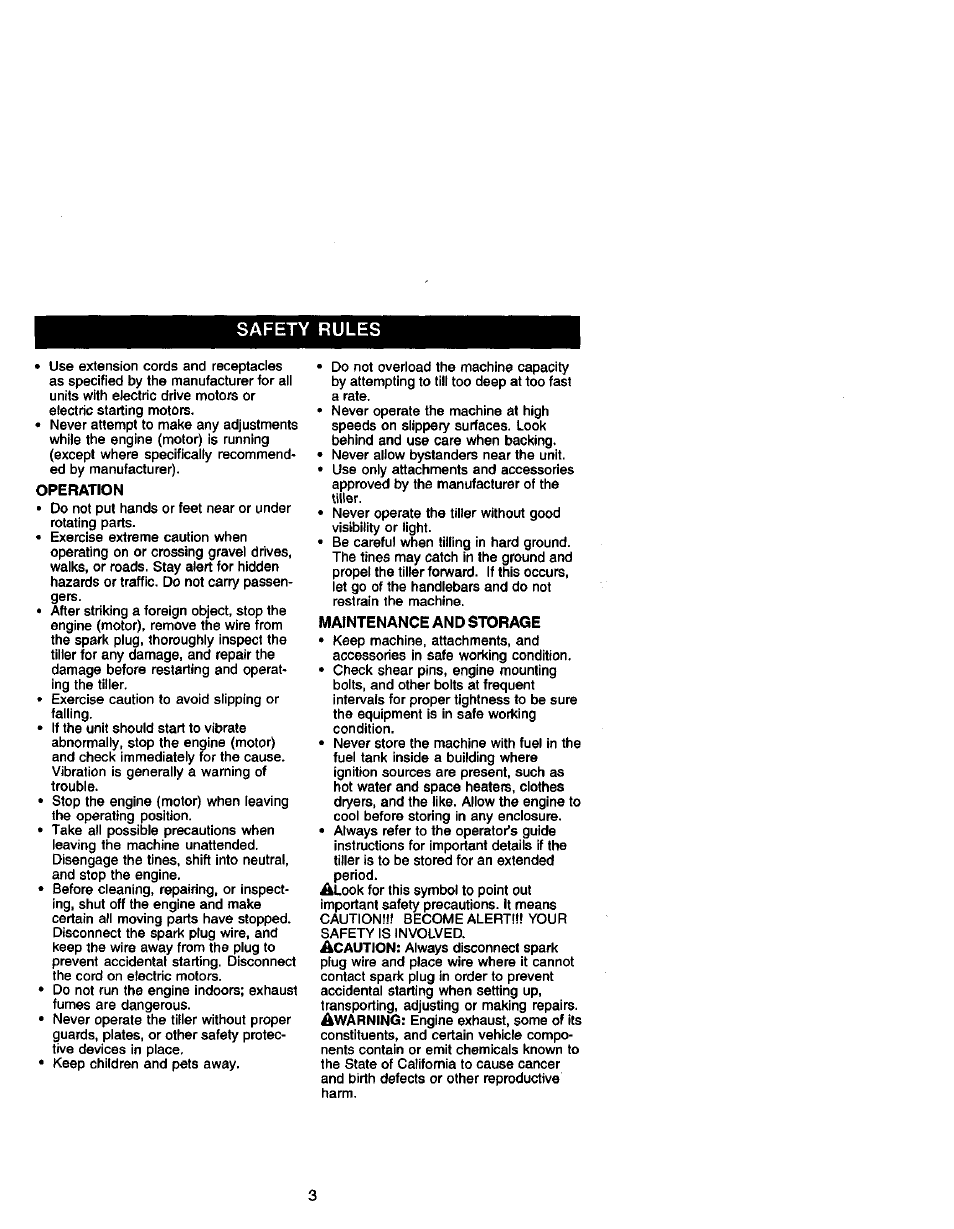 Safety rules | Craftsman 917.292490 User Manual | Page 3 / 33
