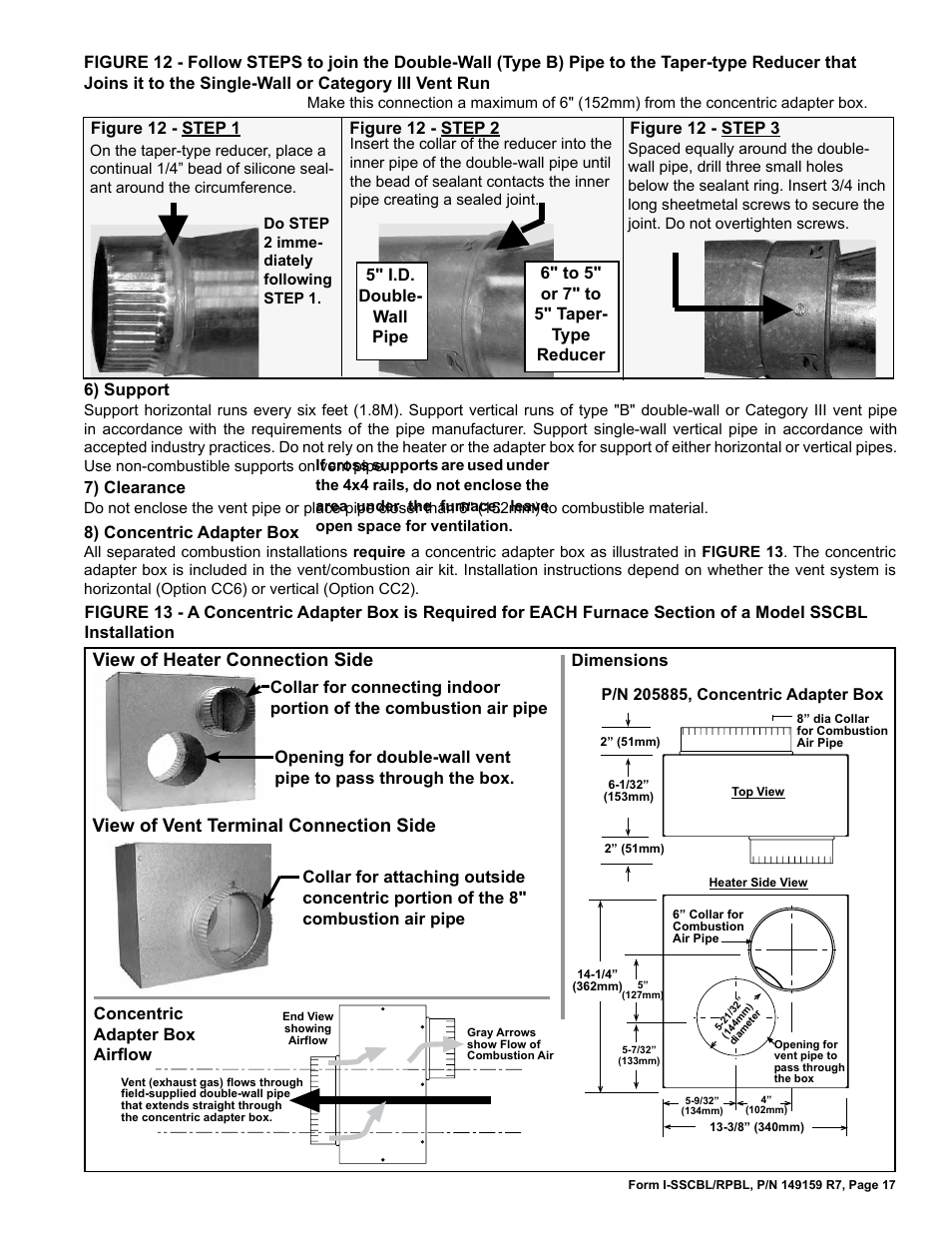 Reznor RPBL Unit Installation Manual User Manual | Page 17 / 60