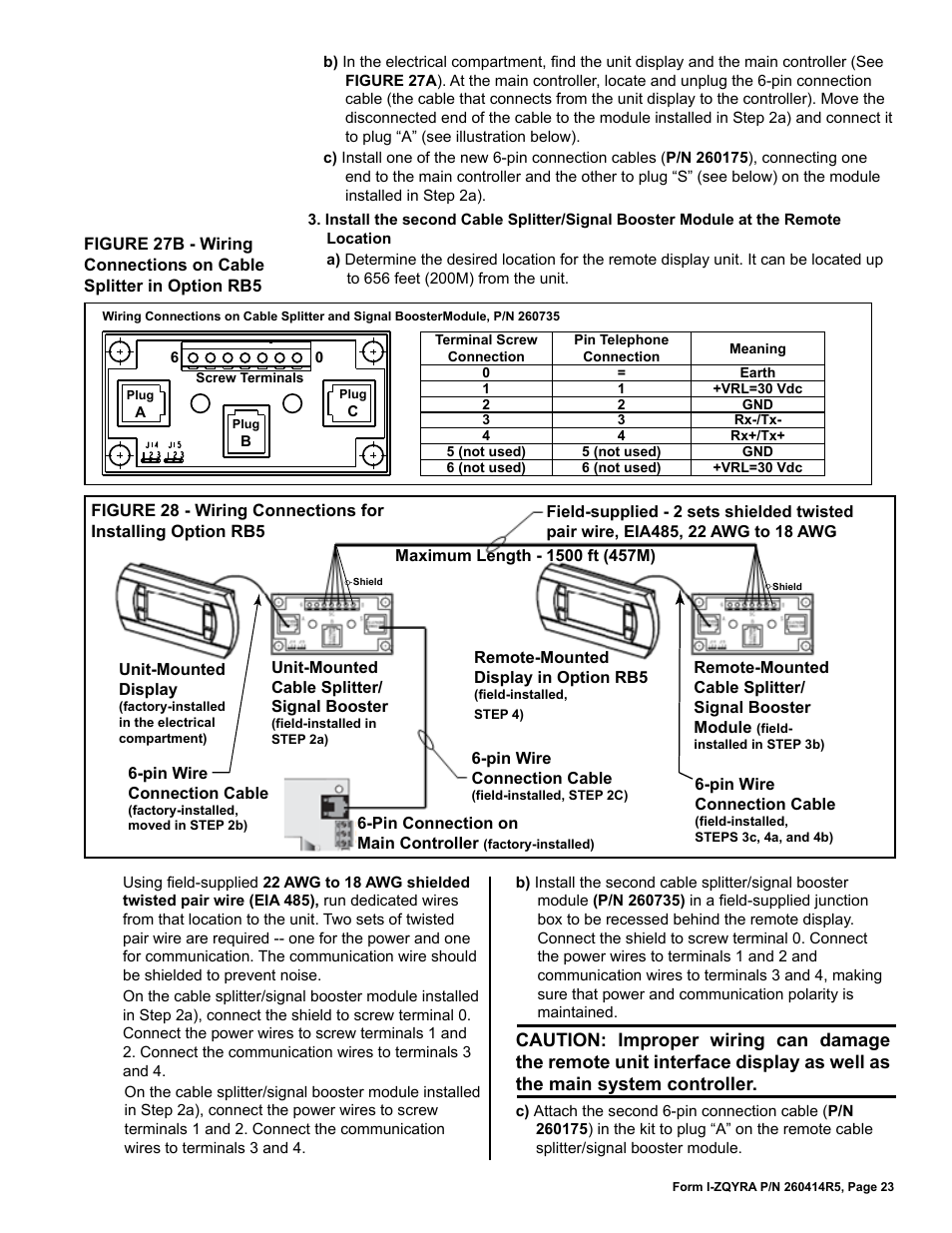 Reznor ZQYRA Unit Installation Manual User Manual | Page 23 / 72