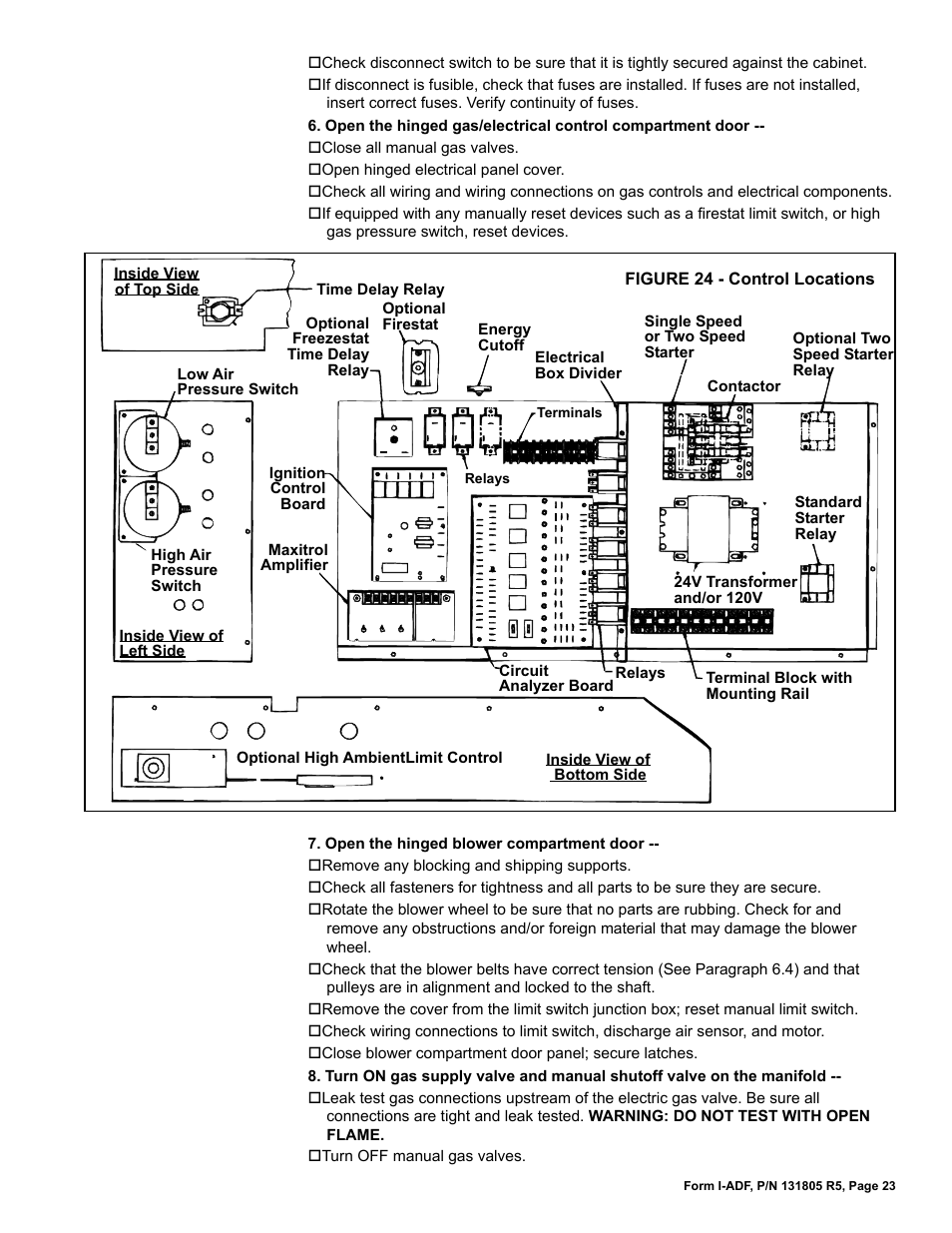 Reznor ADFH Unit Installation Manual User Manual | Page 23 / 28