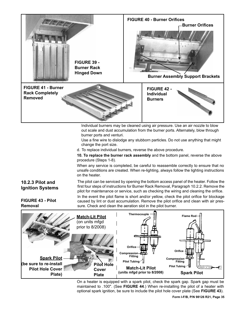 Reznor B Unit Installation Manual User Manual | Page 35 / 40