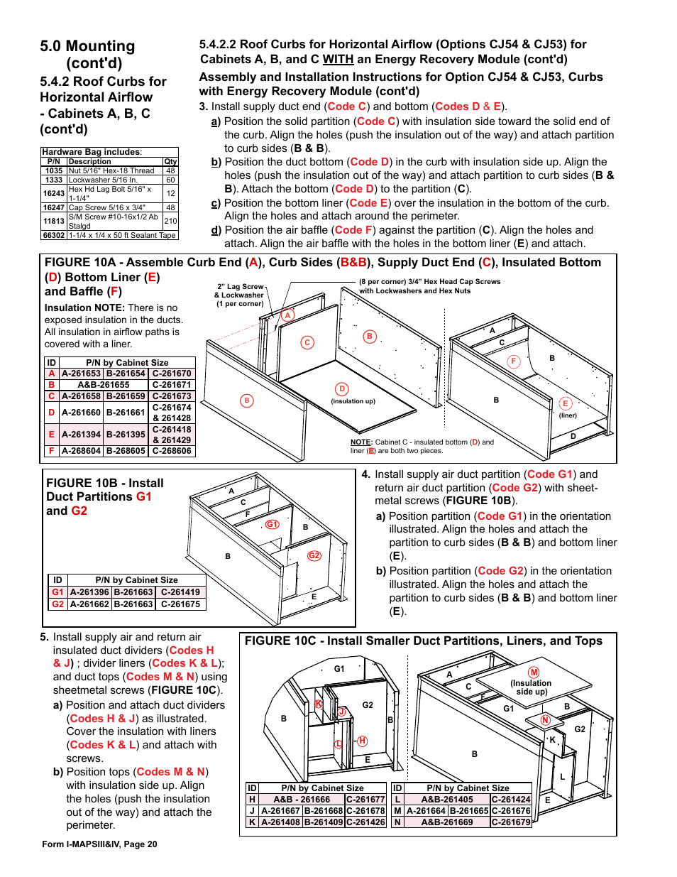 0 mounting (cont'd) | Reznor RECC Unit Installation Manual User Manual | Page 20 / 76