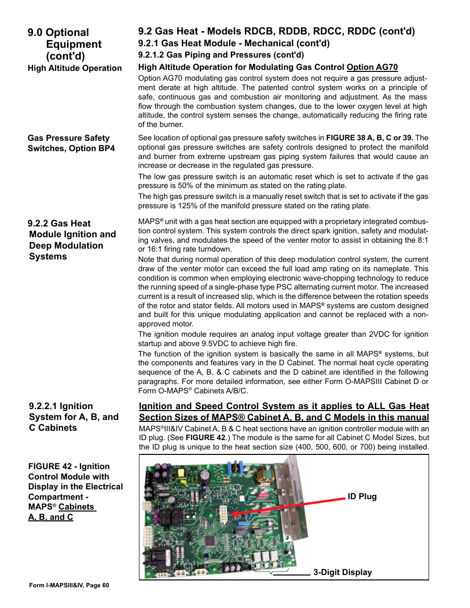 0 optional equipment (cont'd) | Reznor RECC Unit Installation Manual User Manual | Page 60 / 76