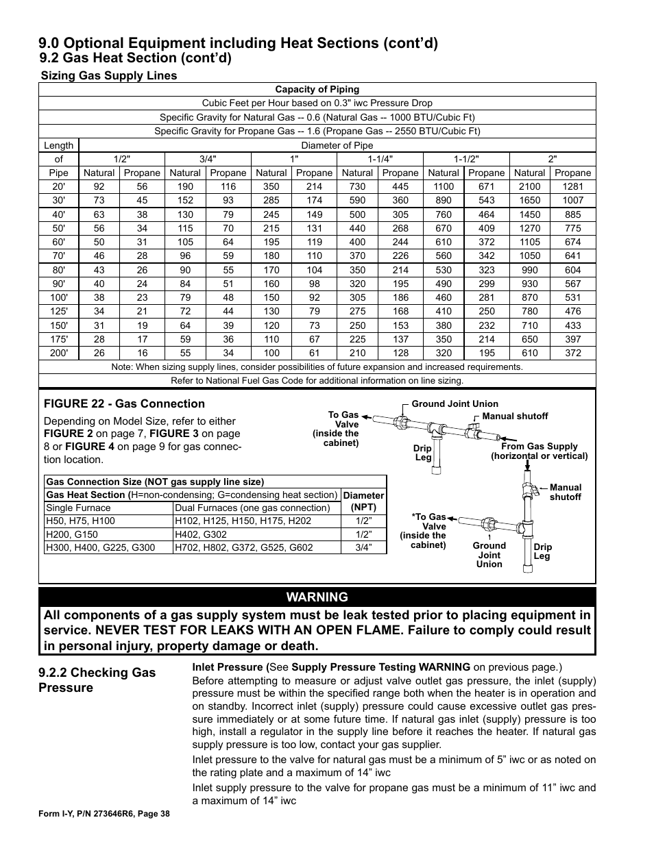 Reznor YDSA Unit Installation Manual User Manual | Page 38 / 76
