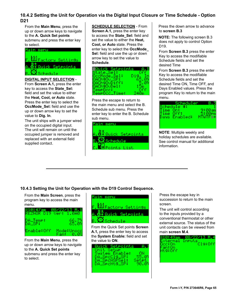 Reznor YDSA Unit Installation Manual User Manual | Page 65 / 76