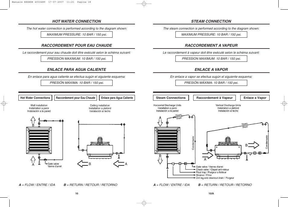Reznor WS Unit Installation Manual User Manual | Page 10 / 15