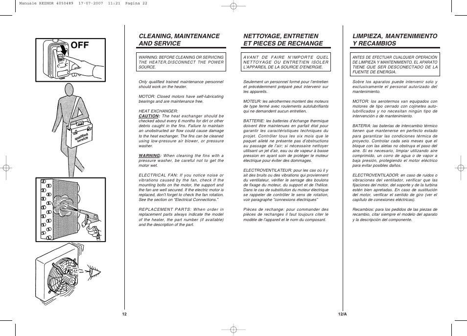 Reznor WS Unit Installation Manual User Manual | Page 12 / 15