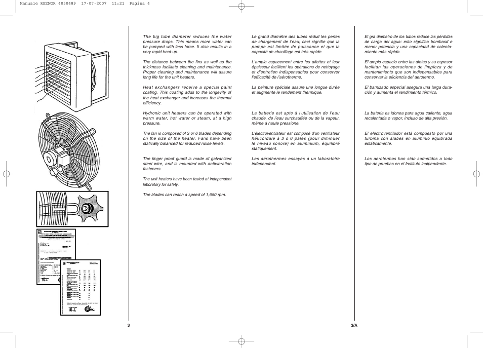 Reznor WS Unit Installation Manual User Manual | Page 3 / 15