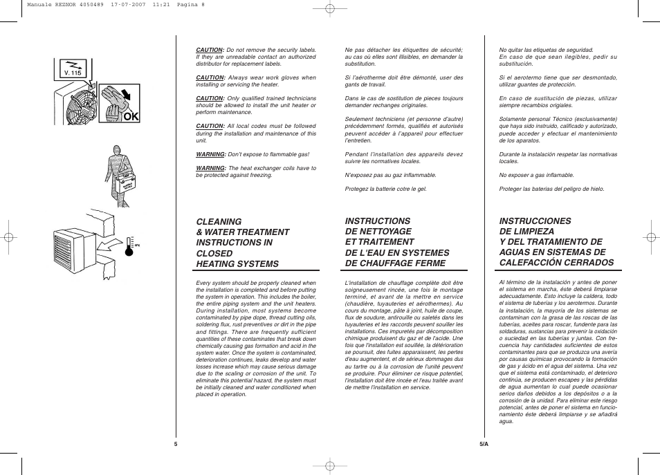 Reznor WS Unit Installation Manual User Manual | Page 5 / 15