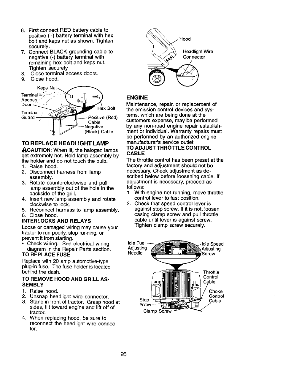 Engine | Craftsman 917.272247 User Manual | Page 26 / 64