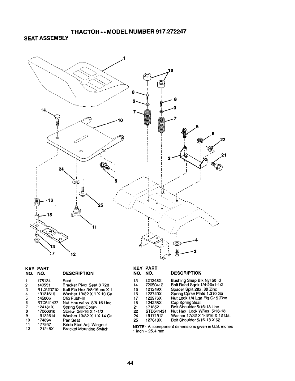 Craftsman 917.272247 User Manual | Page 44 / 64