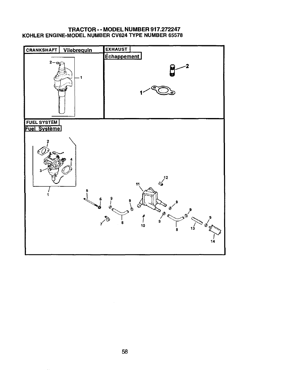 Craftsman 917.272247 User Manual | Page 58 / 64