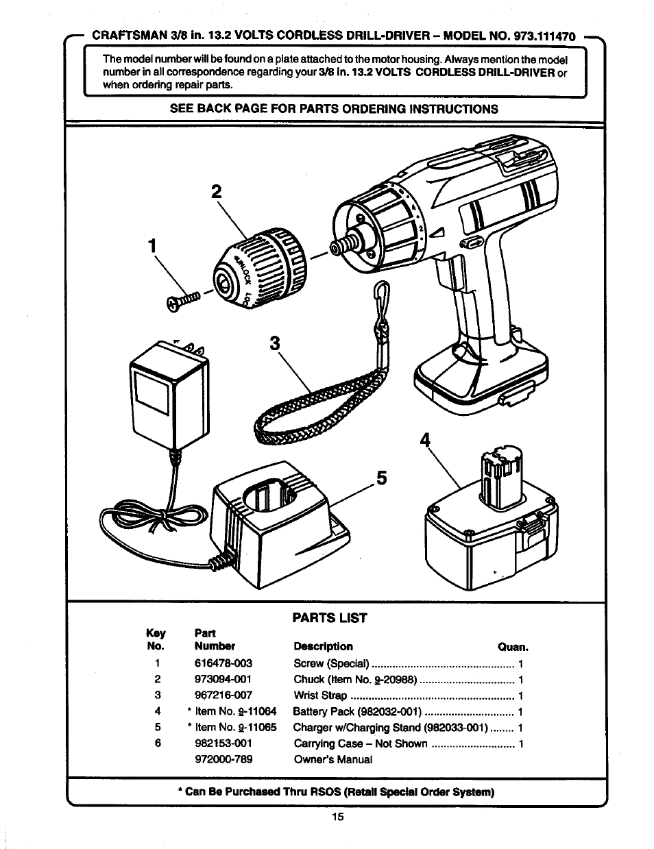 Craftsman 973.111470 User Manual | Page 15 / 16