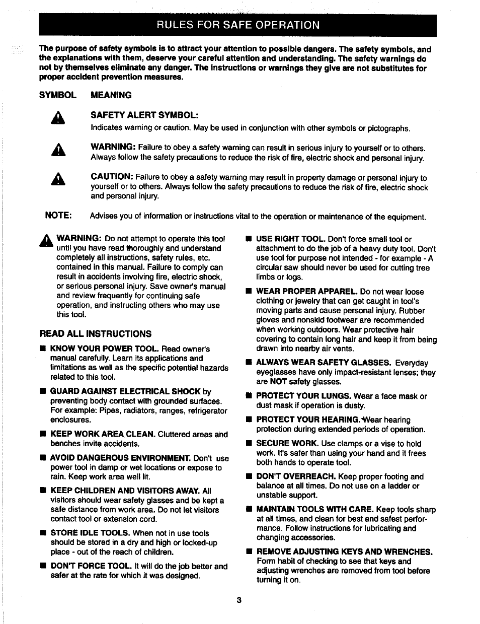 Craftsman 973.111470 User Manual | Page 3 / 16