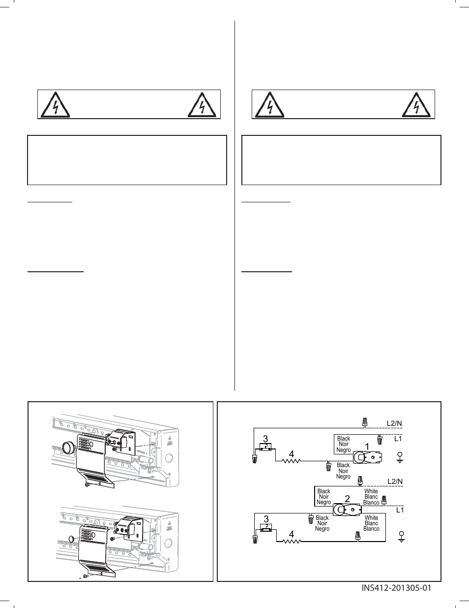 Reznor EBHB Option - Installation - Thermostat Kit User Manual | Page 2 / 2