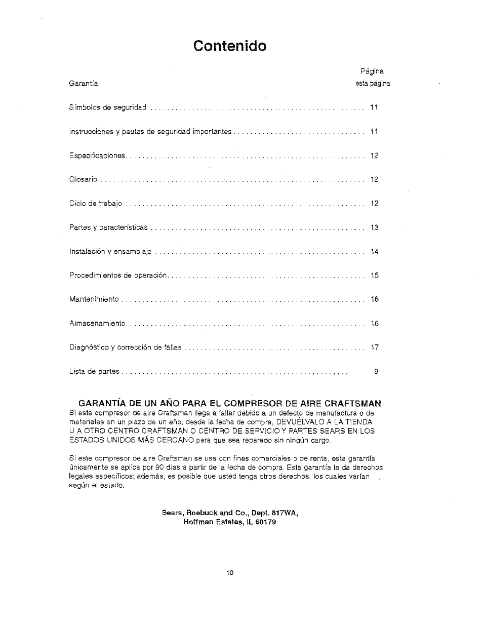 Craftsman 921.166390 User Manual | Page 12 / 20