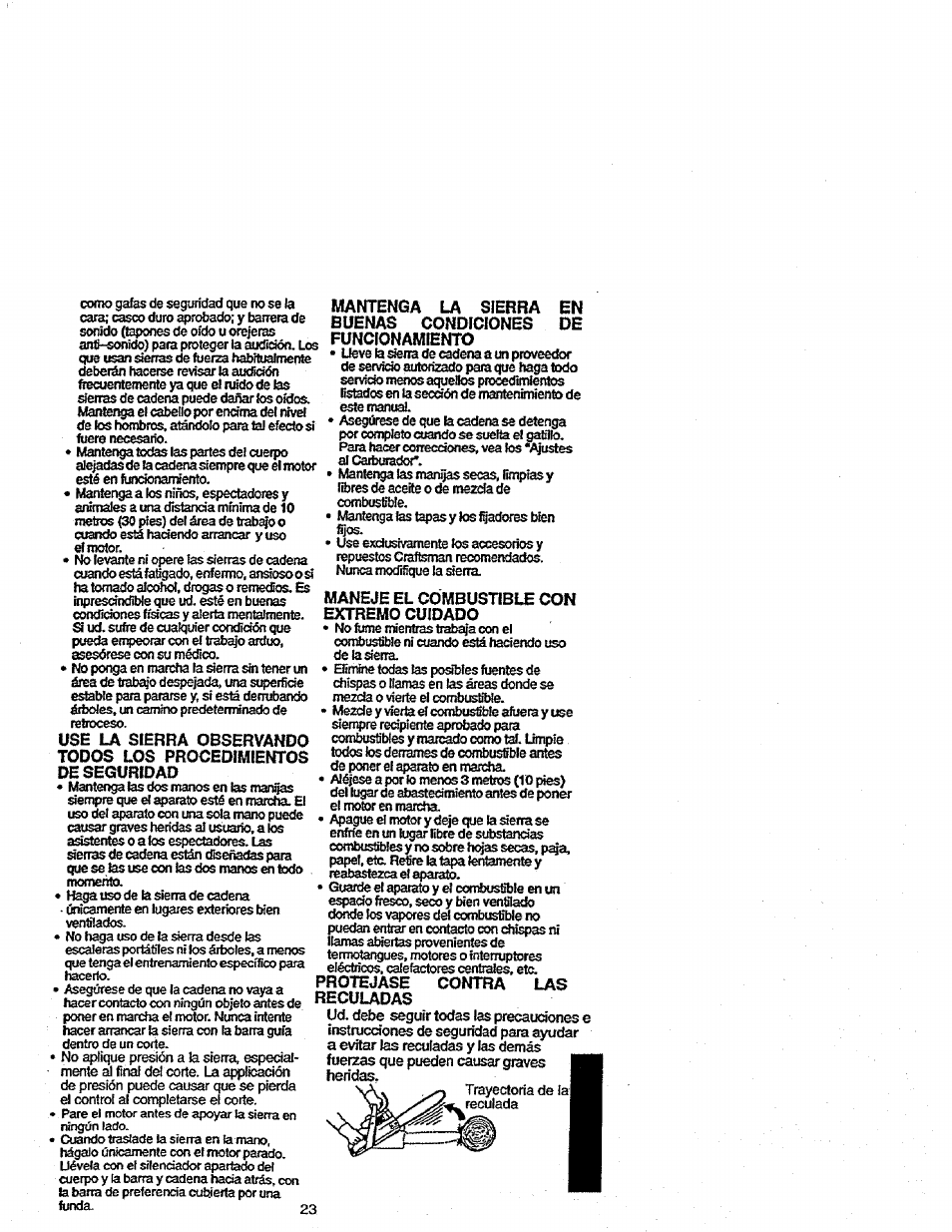 Craftsman 358.352680 User Manual | Page 23 / 44