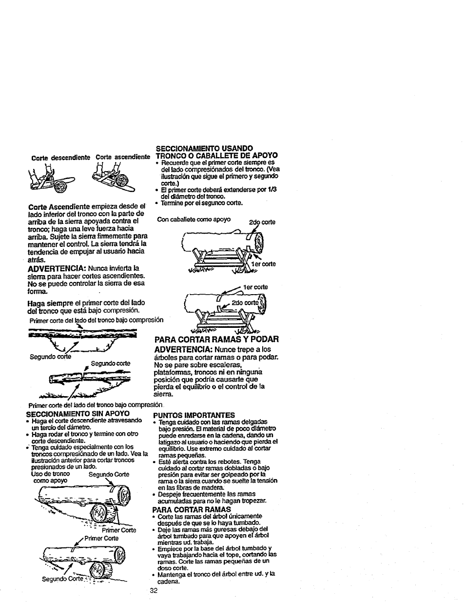 Craftsman 358.352680 User Manual | Page 32 / 44