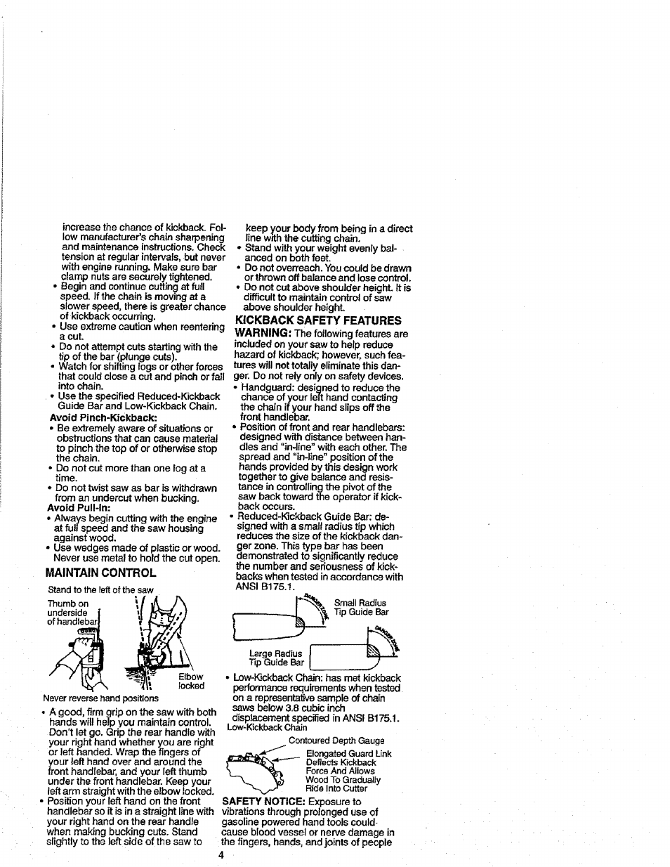 Craftsman 358.352680 User Manual | Page 4 / 44