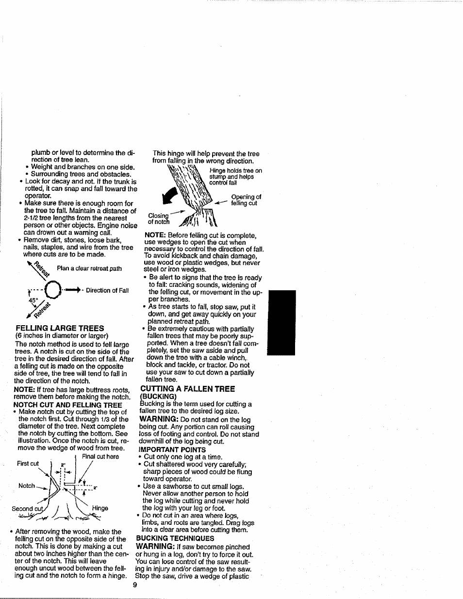 Craftsman 358.352680 User Manual | Page 9 / 44