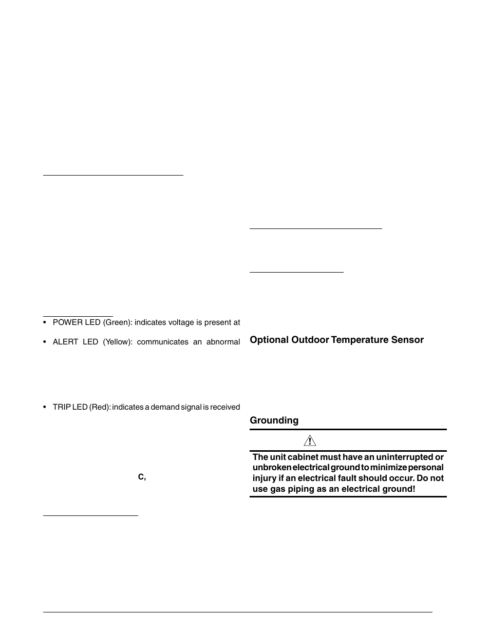 Warning | Reznor PDF2SF Unit Installation Manual User Manual | Page 15 / 40