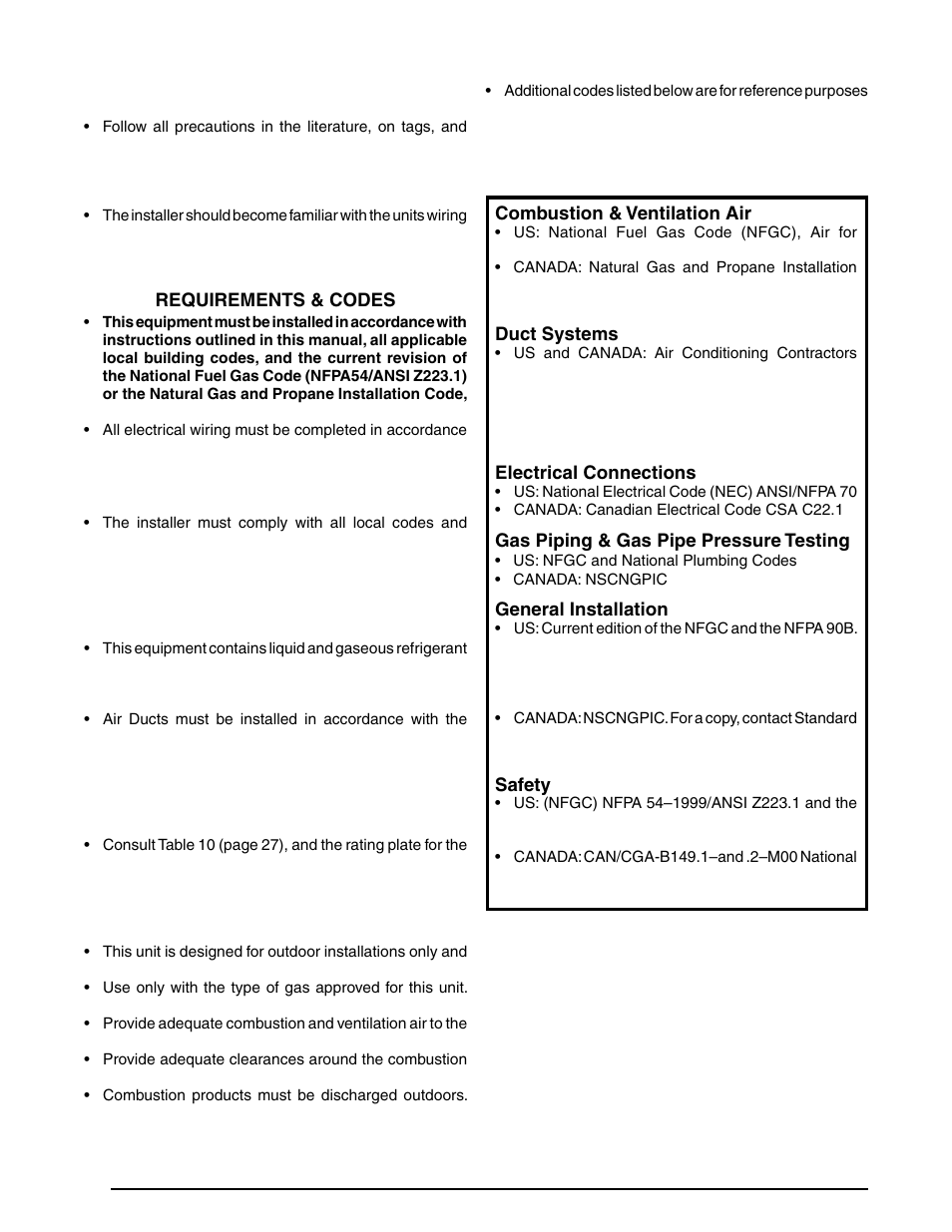 Reznor PDF2SF Unit Installation Manual User Manual | Page 4 / 40