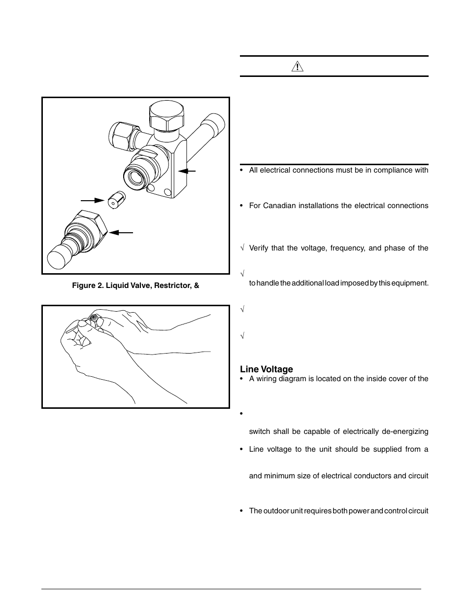 Warning | Reznor JT4BD Unit Installation Manual User Manual | Page 5 / 28