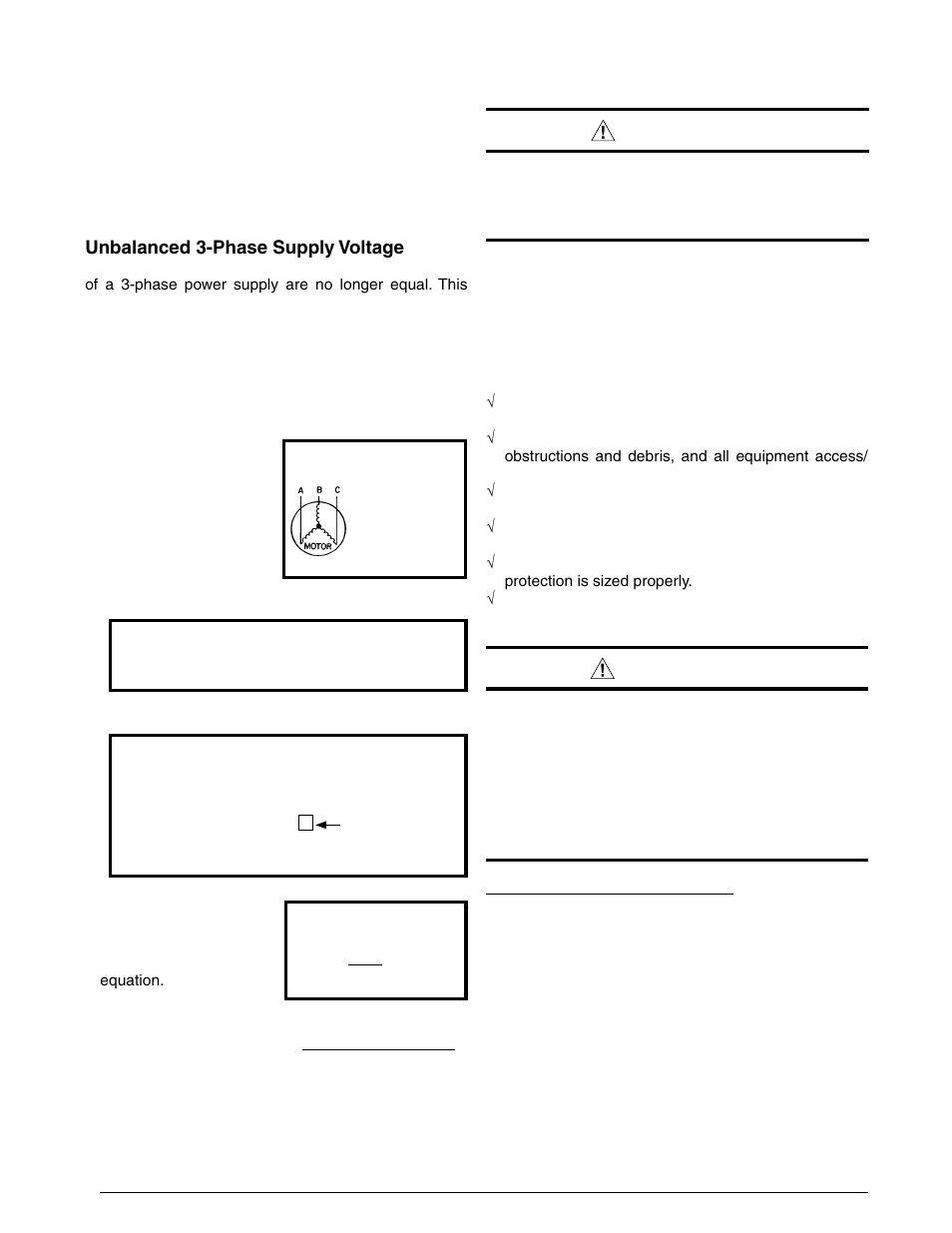 Warning | Reznor JT4BD Unit Installation Manual User Manual | Page 8 / 28