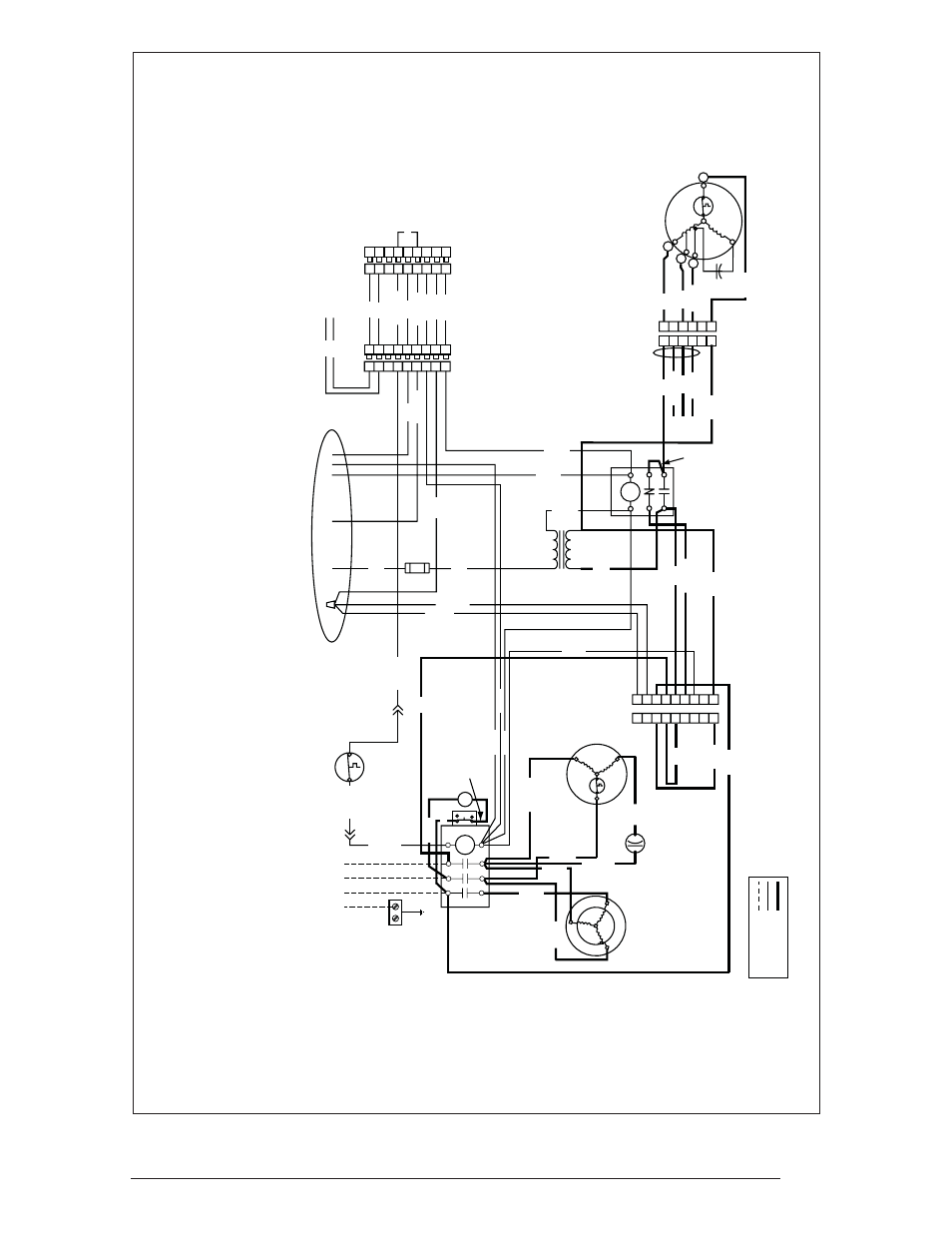 Wiring dia gram, 17 figure 10. wiring diagram-standard motor | Reznor P6SD (3ph) Unit Installation Manual User Manual | Page 17 / 20
