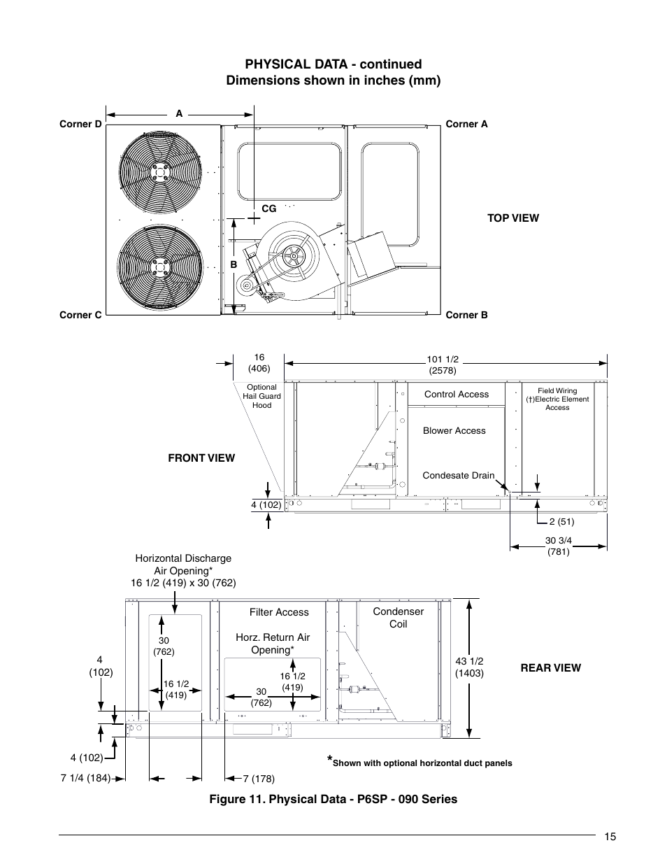 Reznor P6SP Unit Installation Manual User Manual | Page 15 / 32