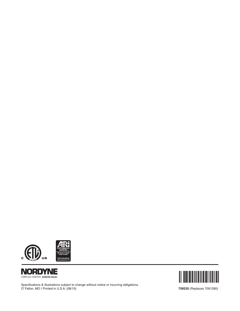 Reznor Q6SD (3ph) Unit Installation Manual User Manual | Page 24 / 24