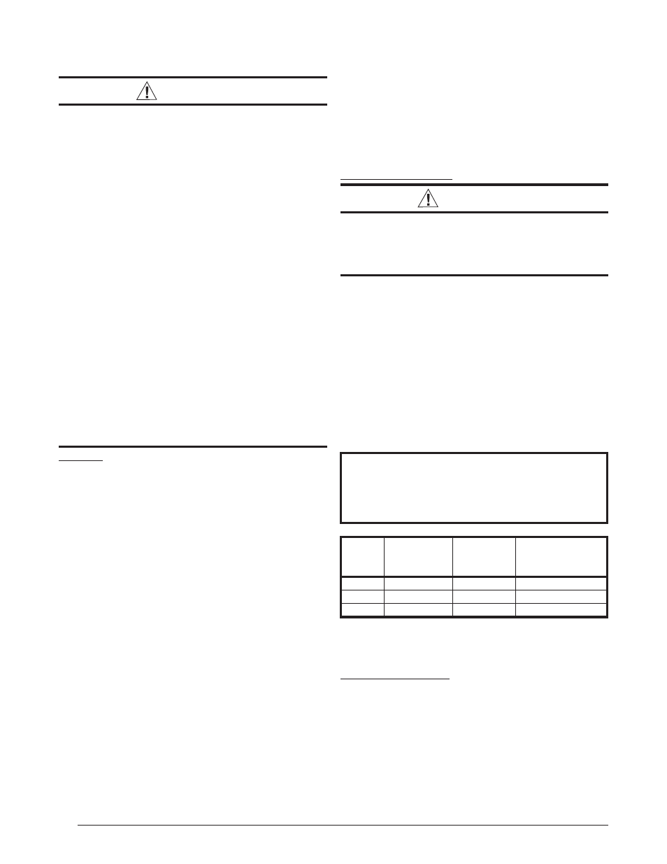 Warning | Reznor R6GD Unit Installation Manual User Manual | Page 10 / 36