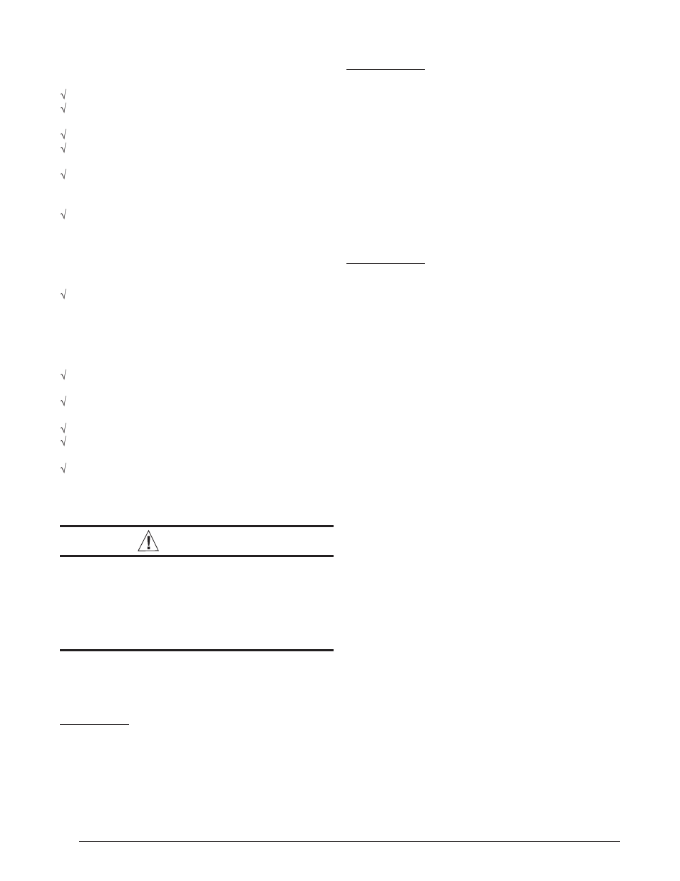 Warning | Reznor R6GD Unit Installation Manual User Manual | Page 18 / 36