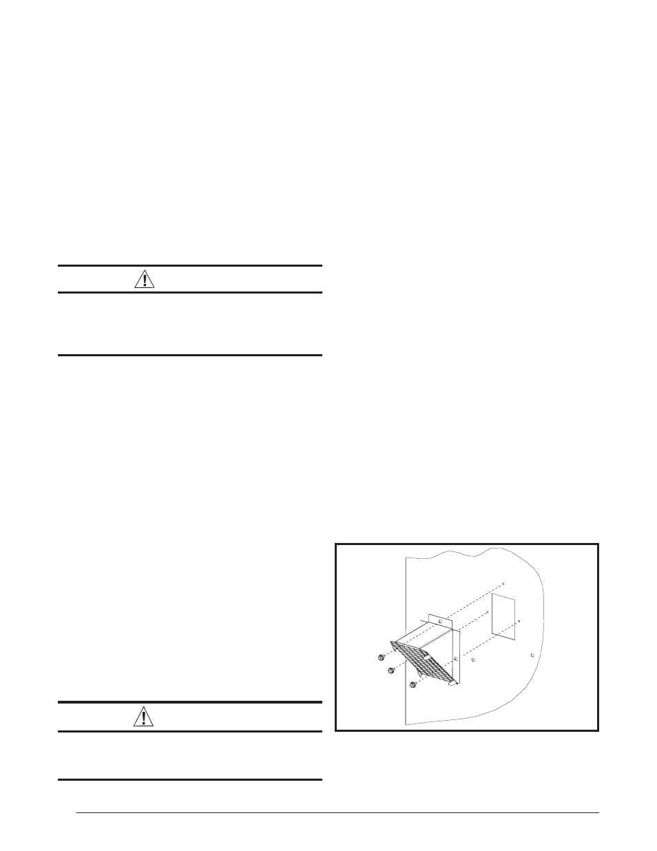 Warning | Reznor R6GD Unit Installation Manual User Manual | Page 8 / 36