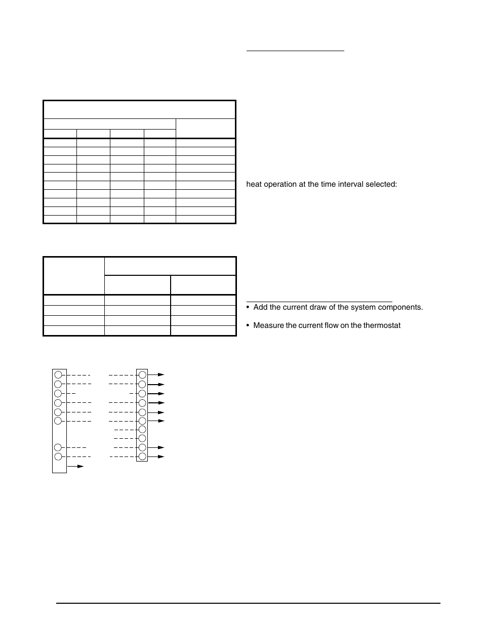 Heat / cool thermostat, Checking heat anticipator settings, Cooling configurations | Heating configurations, Cooling configurations heating configurations | Reznor R6GI Unit Installation Manual User Manual | Page 12 / 40