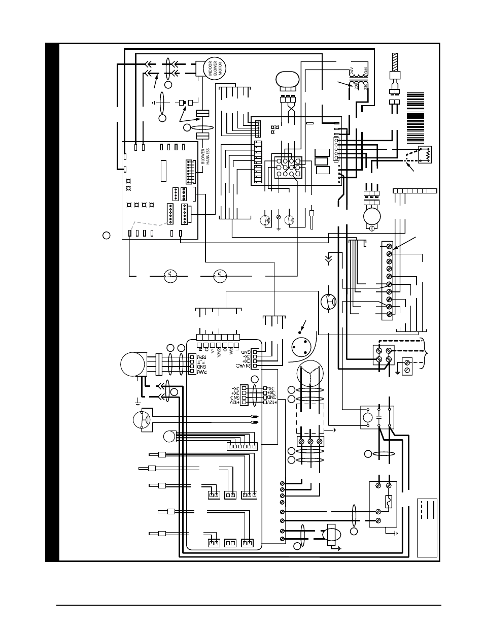 Figure 17. wiring diagram (2, 3, & 4 ton), Wiring diagram. see, Should become familiar with the wiring diagram | Figure, Figure 17, Wiring dia gram | Reznor R6GI Unit Installation Manual User Manual | Page 34 / 40