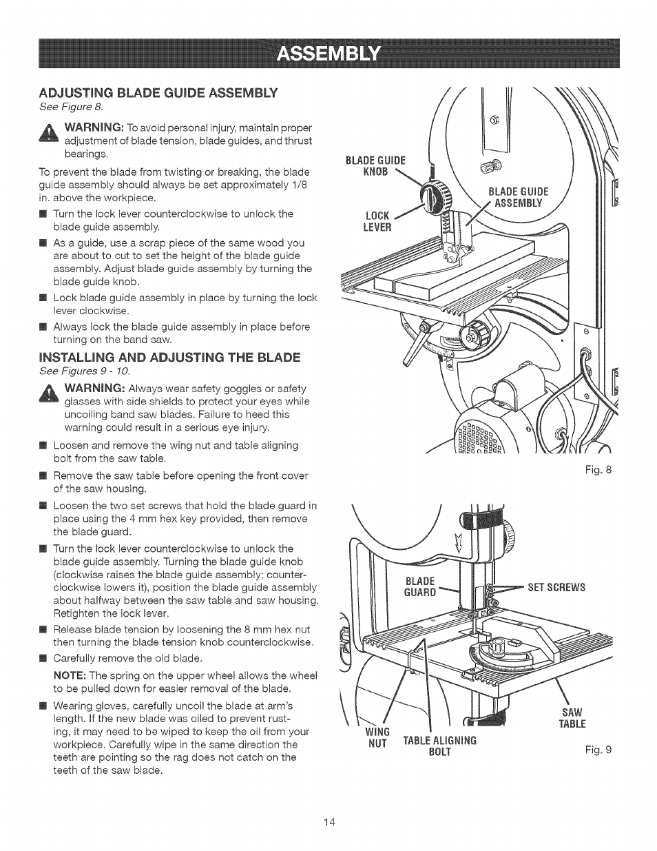 Craftsman 315.214770 User Manual | Page 14 / 32