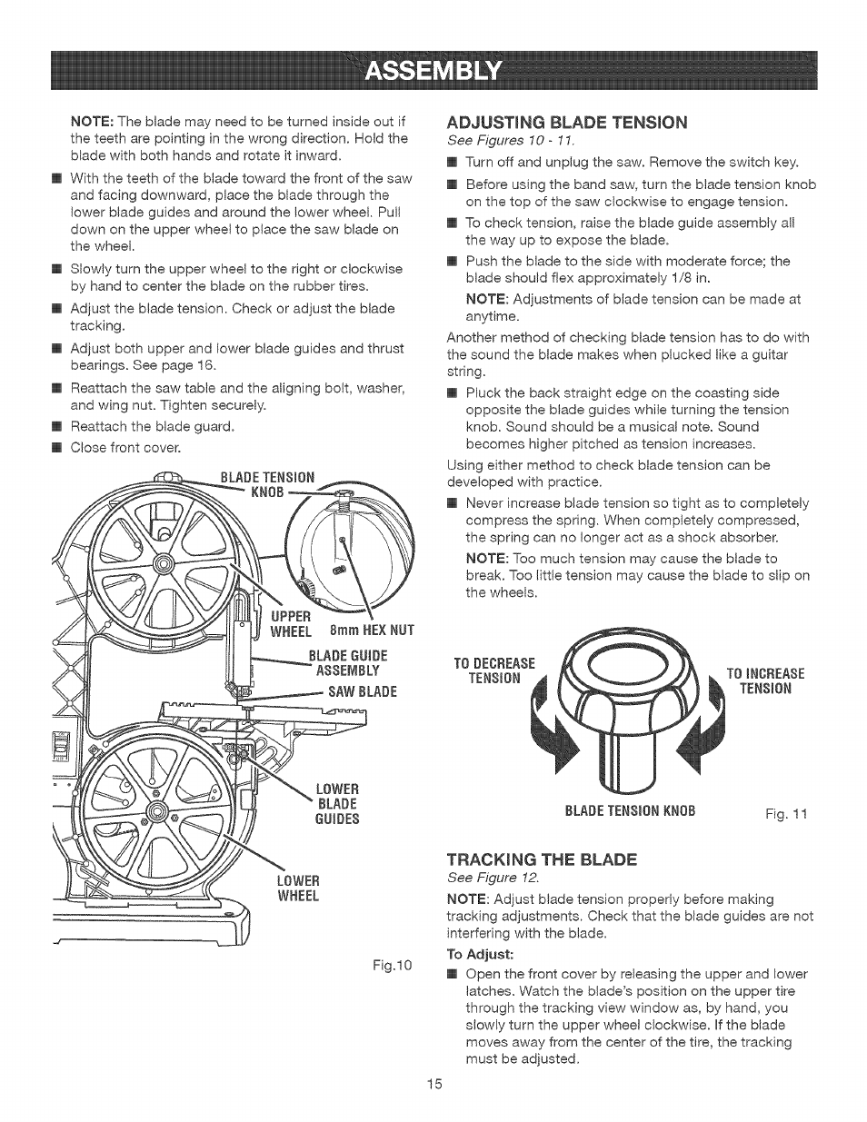 Craftsman 315.214770 User Manual | Page 15 / 32