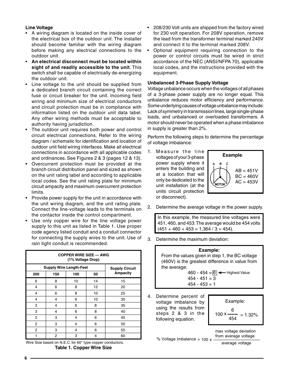 Reznor S5BP Unit Installation Manual User Manual | Page 6 / 16