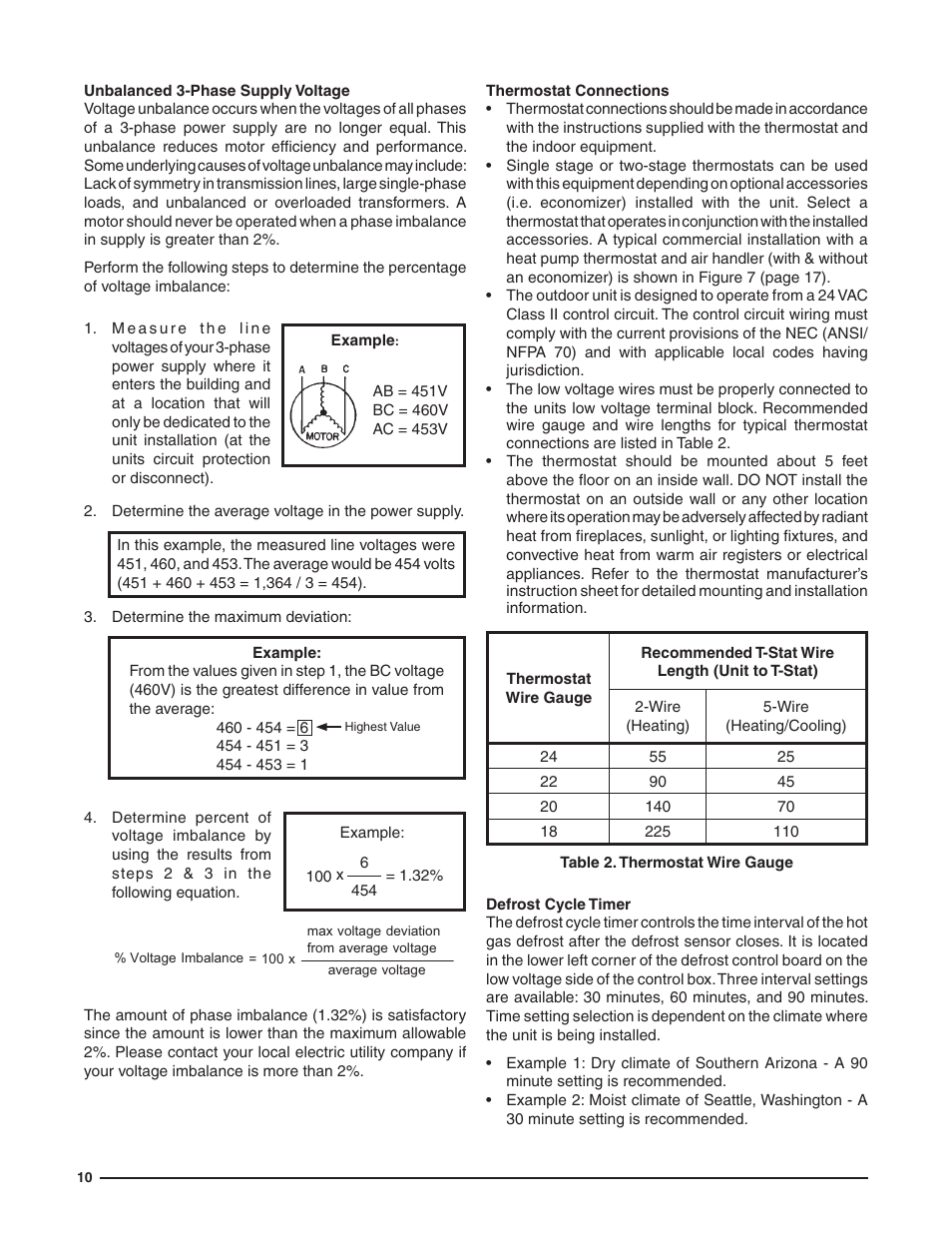 Reznor T5BP Unit Installation Manual User Manual | Page 10 / 24