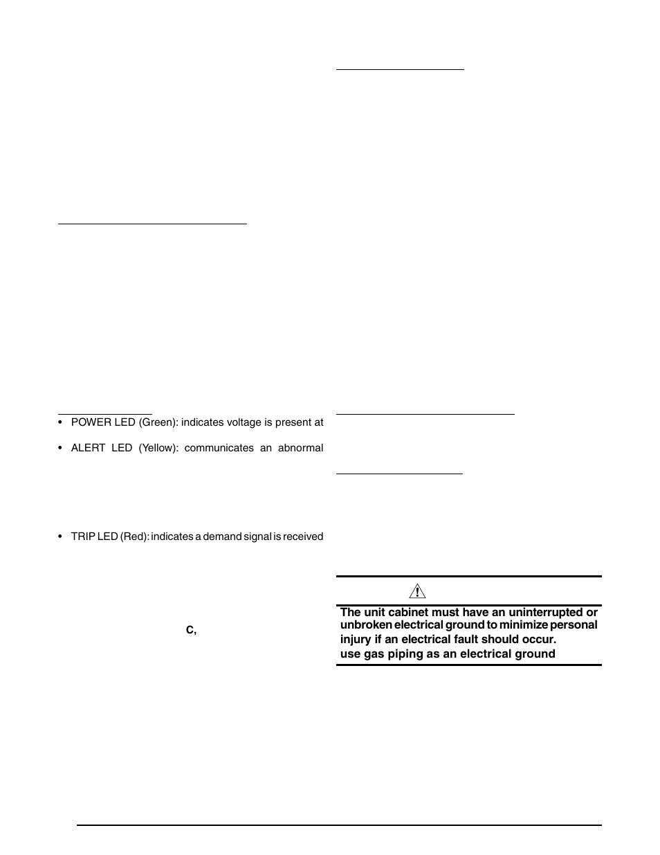 Warning | Reznor R6GF Unit Installation Manual User Manual | Page 14 / 36