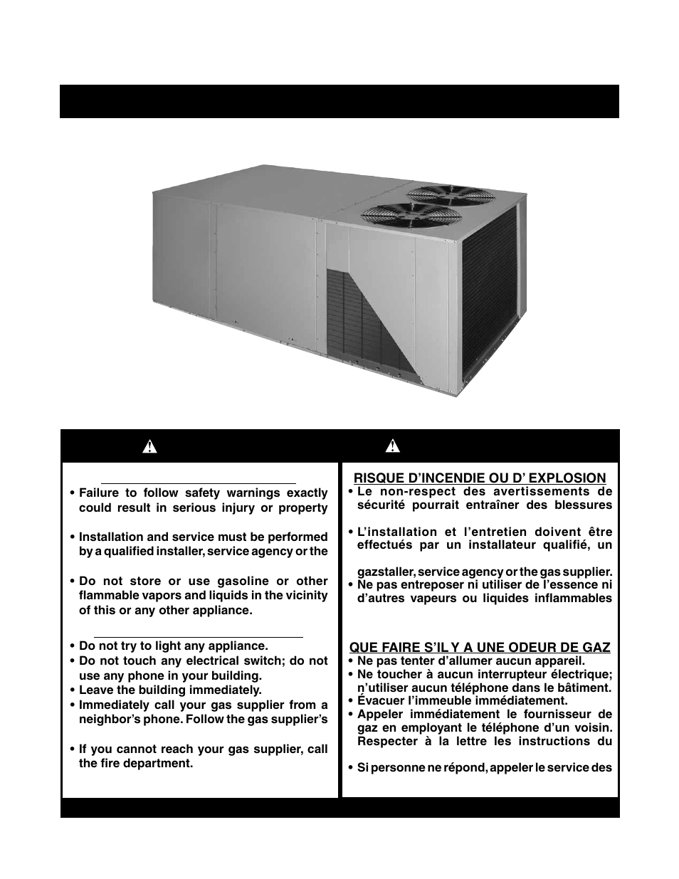 Reznor R6GP Unit Installation Manual User Manual | 48 pages
