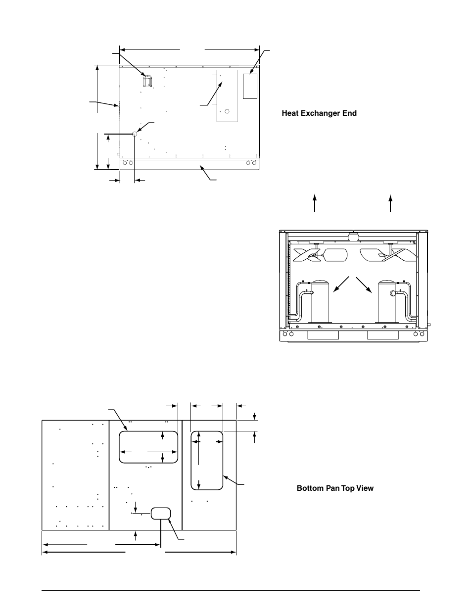 Airflow, Airflow compressors (x2) | Reznor R6GP Unit Installation Manual User Manual | Page 25 / 48