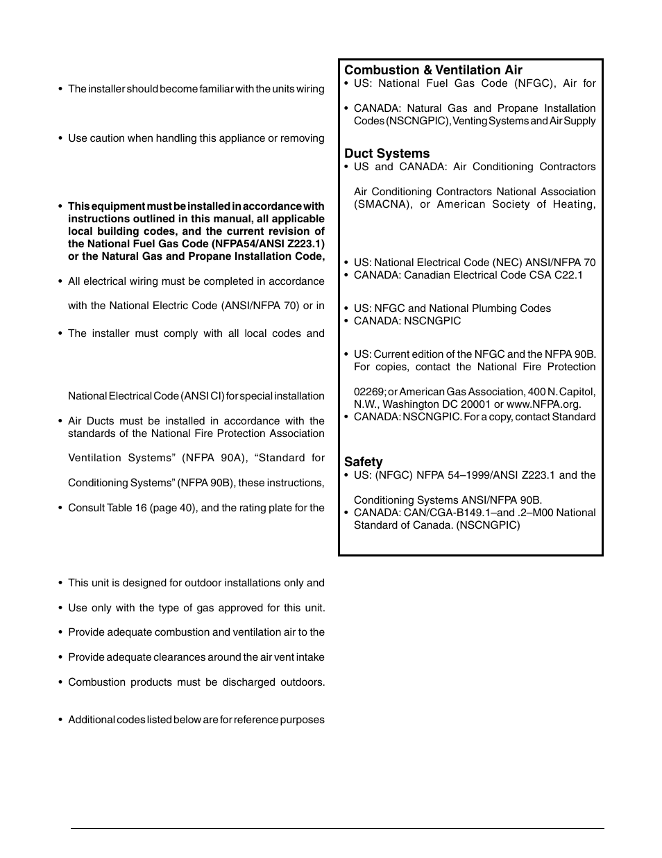 Reznor R6GP Unit Installation Manual User Manual | Page 4 / 48