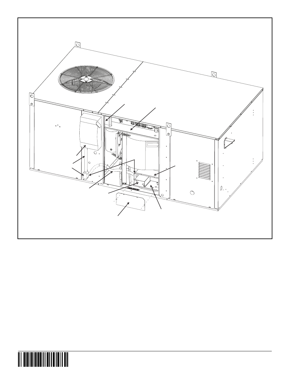 Reznor Q6SP Option - Installation - Bottom Entry Kit User Manual | Page 2 / 2